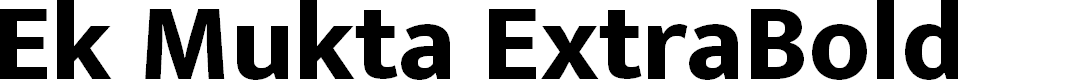 Preview image for Ek Mukta ExtraBold