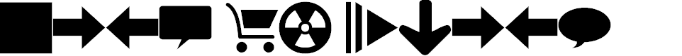 Preview image for Font 90 Icons