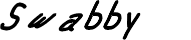 Preview image for Swabby Bold Italic