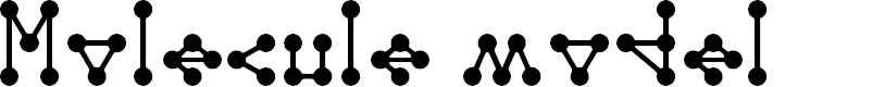 Preview image for Molecule model Regular E.