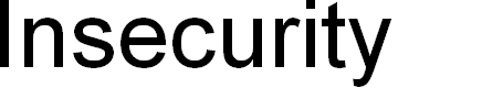 Preview image for Insecurity