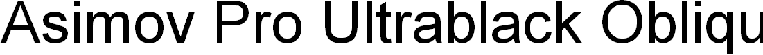Preview image for Asimov Pro Ultrablack Oblique