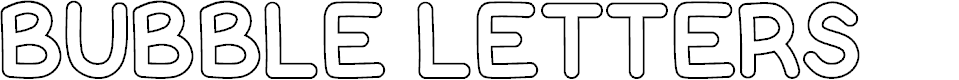 Preview image for Bubble Letters