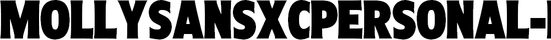 Preview image for MollySansXCPERSONAL-Black