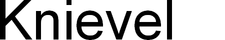 Preview image for Knievel Solid Italic