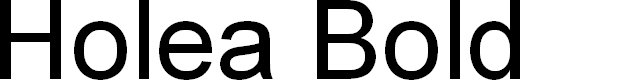 Preview image for Holea Bold