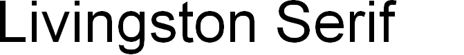 Preview image for Livingston Serif