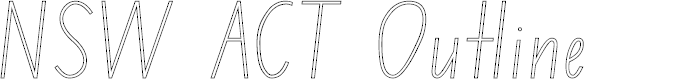 Preview image for NSW ACT School Handwriting Outline