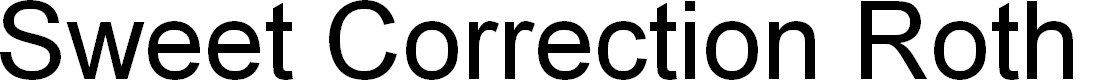 Preview image for SWEETCORRECTION ROTH