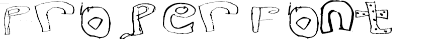 Preview image for Proper Font