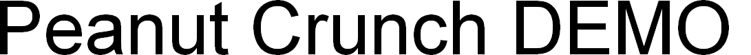 Preview image for Peanut Crunch DEMO Regular