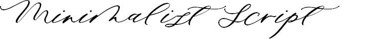 Preview image for Minimalist Script