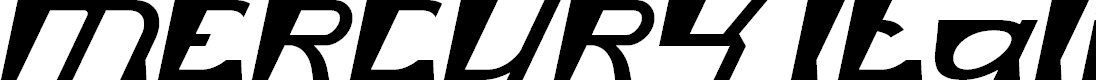 Preview image for MERCURY Italic