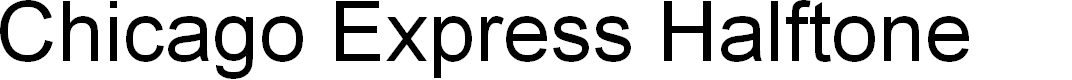 Preview image for Chicago Express Halftone