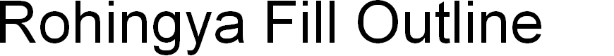 Preview image for Rohingya Fill Outline