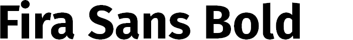 Preview image for Fira Sans Bold