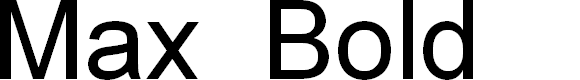 Preview image for Max Bold