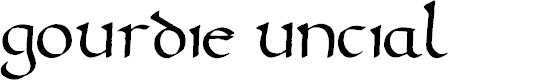 Preview image for Gourdie Uncial Deux