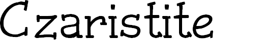 Preview image for Czaristite Bold