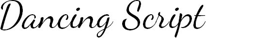 Preview image for Dancing Script