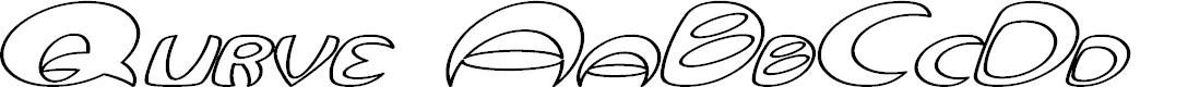 Preview image for Qurve Hollow Wide Italic
