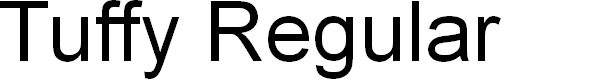 Preview image for Tuffy Regular