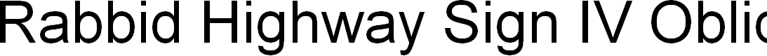 Preview image for Rabbid Highway Sign IV Oblique