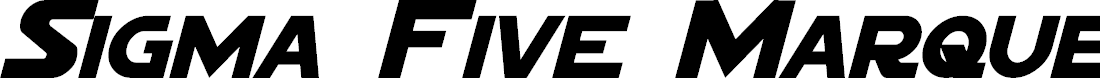 Preview image for Sigma Five Marquee Italic