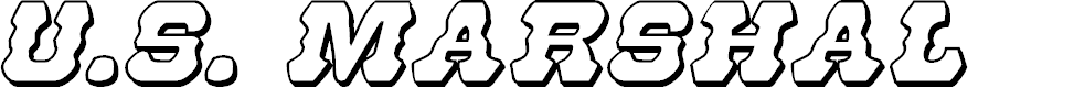 Preview image for U.S. Marshal 3D Italic