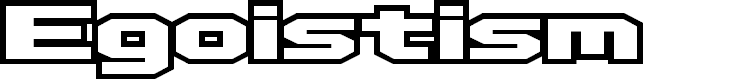 Preview image for D3 Egoistism outline