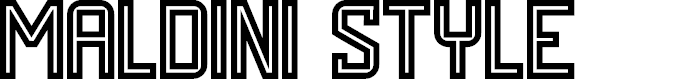 Preview image for MALDINI STYLE