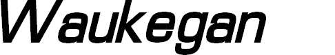 Preview image for Waukegan LDO Bold Oblique