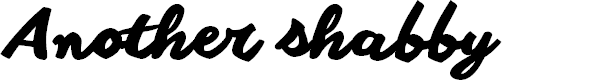 Preview image for Another shabby Bold