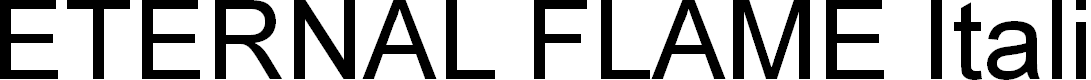 Preview image for ETERNAL FLAME Italic