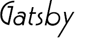 Preview image for GatsbyFLF-BoldItalic