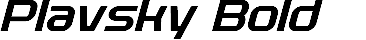 Preview image for Plavsky Bold