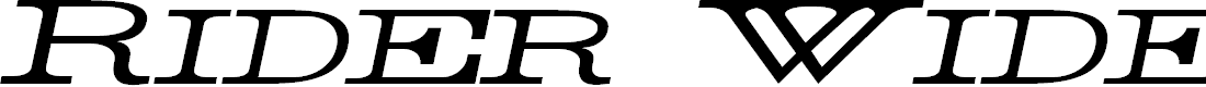 Preview image for Rider Widest Ultra-expanded Light Italic