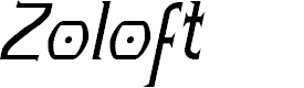 Preview image for Zoloft Bold Italic