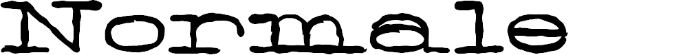 Preview image for Normale Personal Use