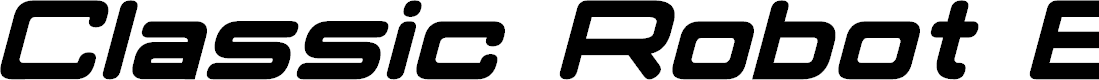 Preview image for Classic Robot Bold Italic
