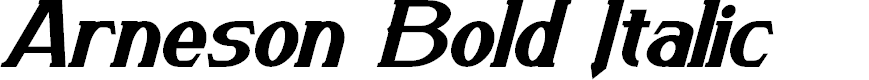 Preview image for Arneson Bold Italic