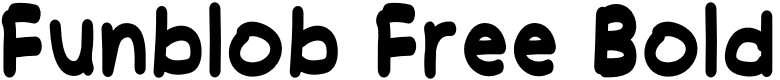 Preview image for Funblob Free Bold