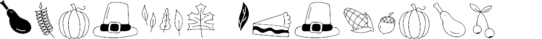 Preview image for Thankful Dingbats