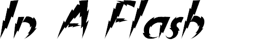 Preview image for In A Flash Italic