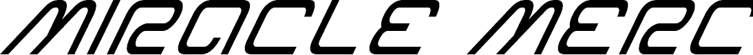 Preview image for Miracle Mercury Super-Italic