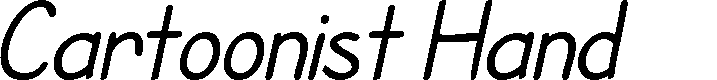 Preview image for SF Cartoonist Hand Italic