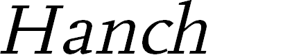 Preview image for Hanch Italic