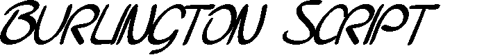 Preview image for SF Burlington Script SC Bold Italic
