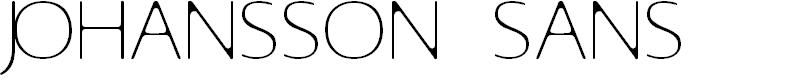 Preview image for Johansson Sans