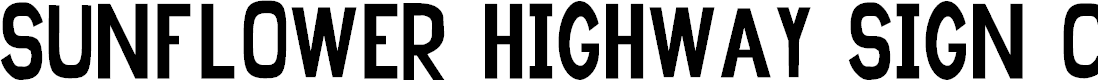 Preview image for Sunflower Highway Sign Caps